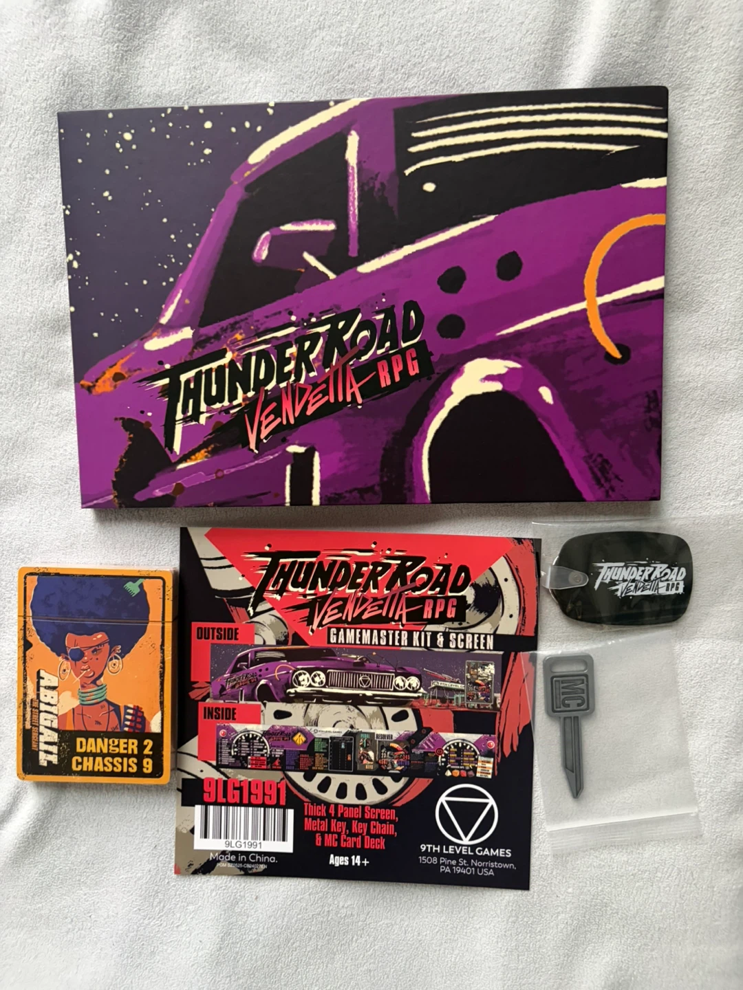Thunder Road Vendetta RPG GameMaster Kit & Screen