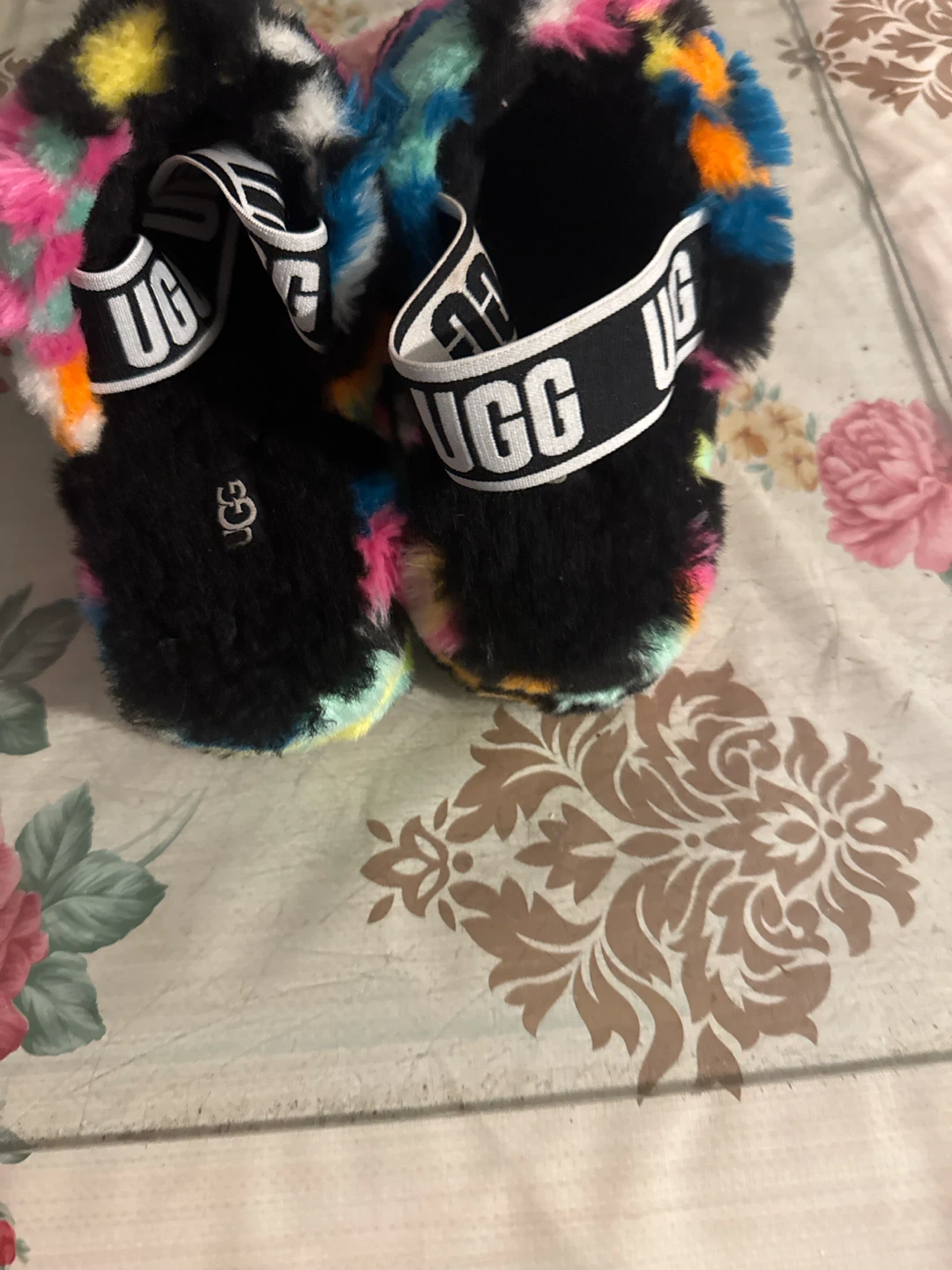 UGG Fluff Yeah Slides Multicolor - photo 3