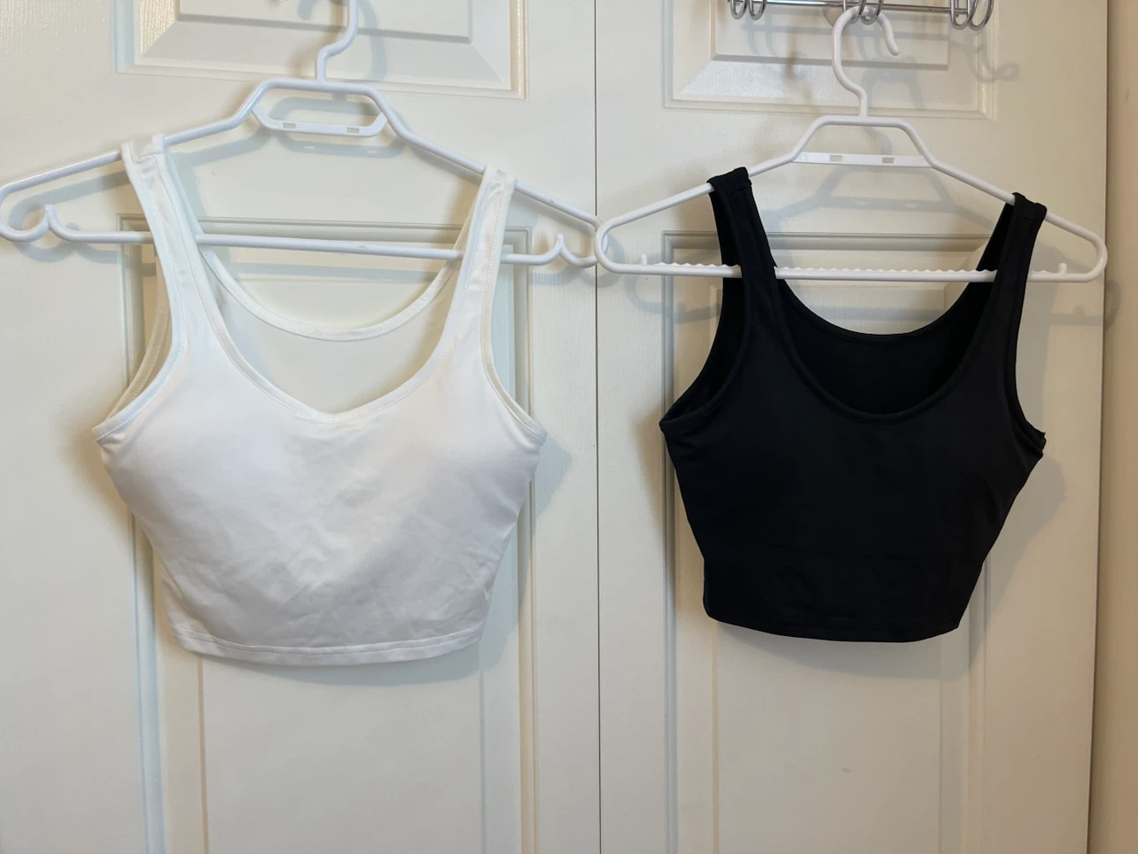 Two crop tank tops