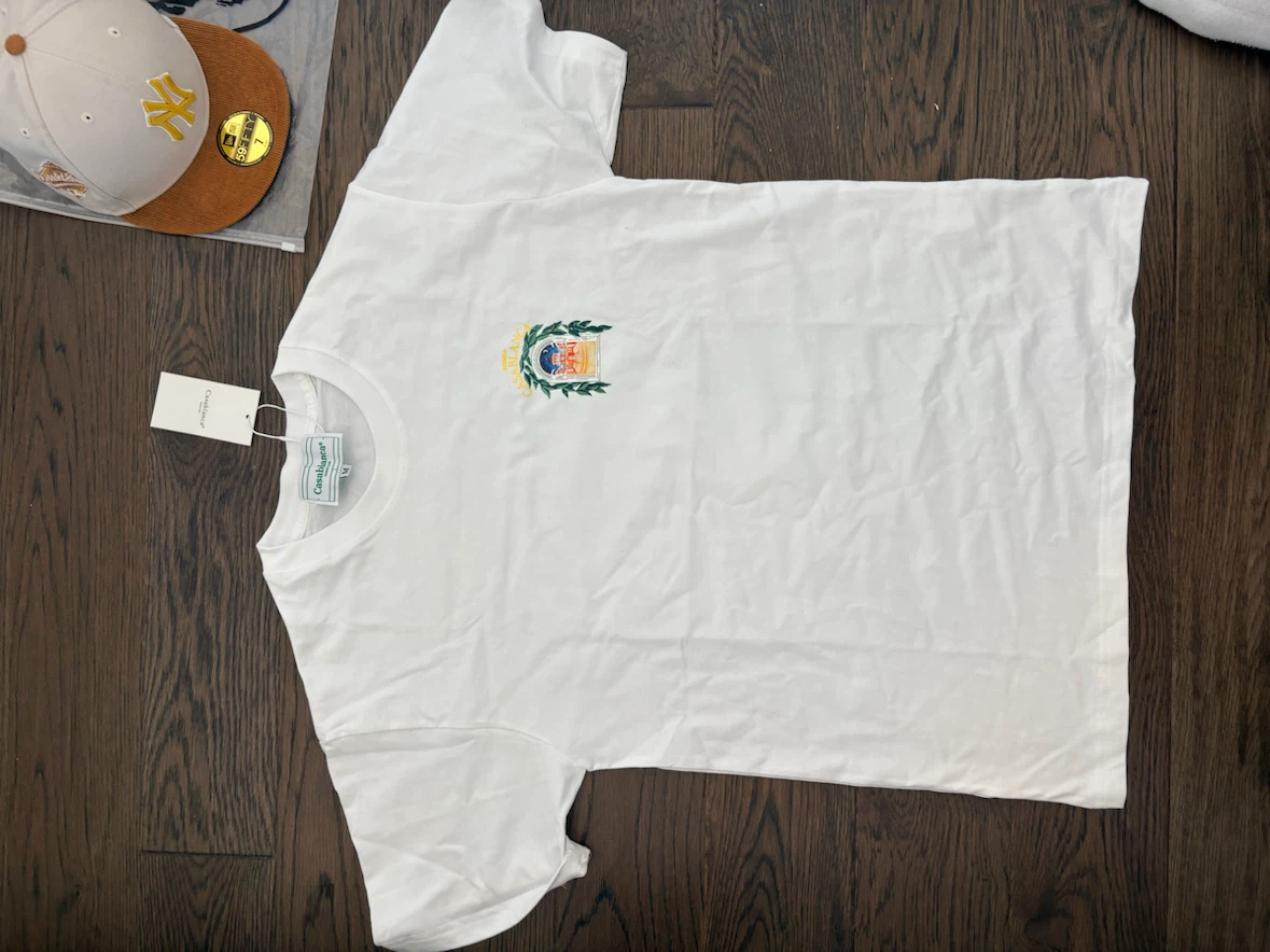 Casablanca Tennis Club T-Shirt White‼️‼️‼️FINAL SUMMER SALE - photo 2