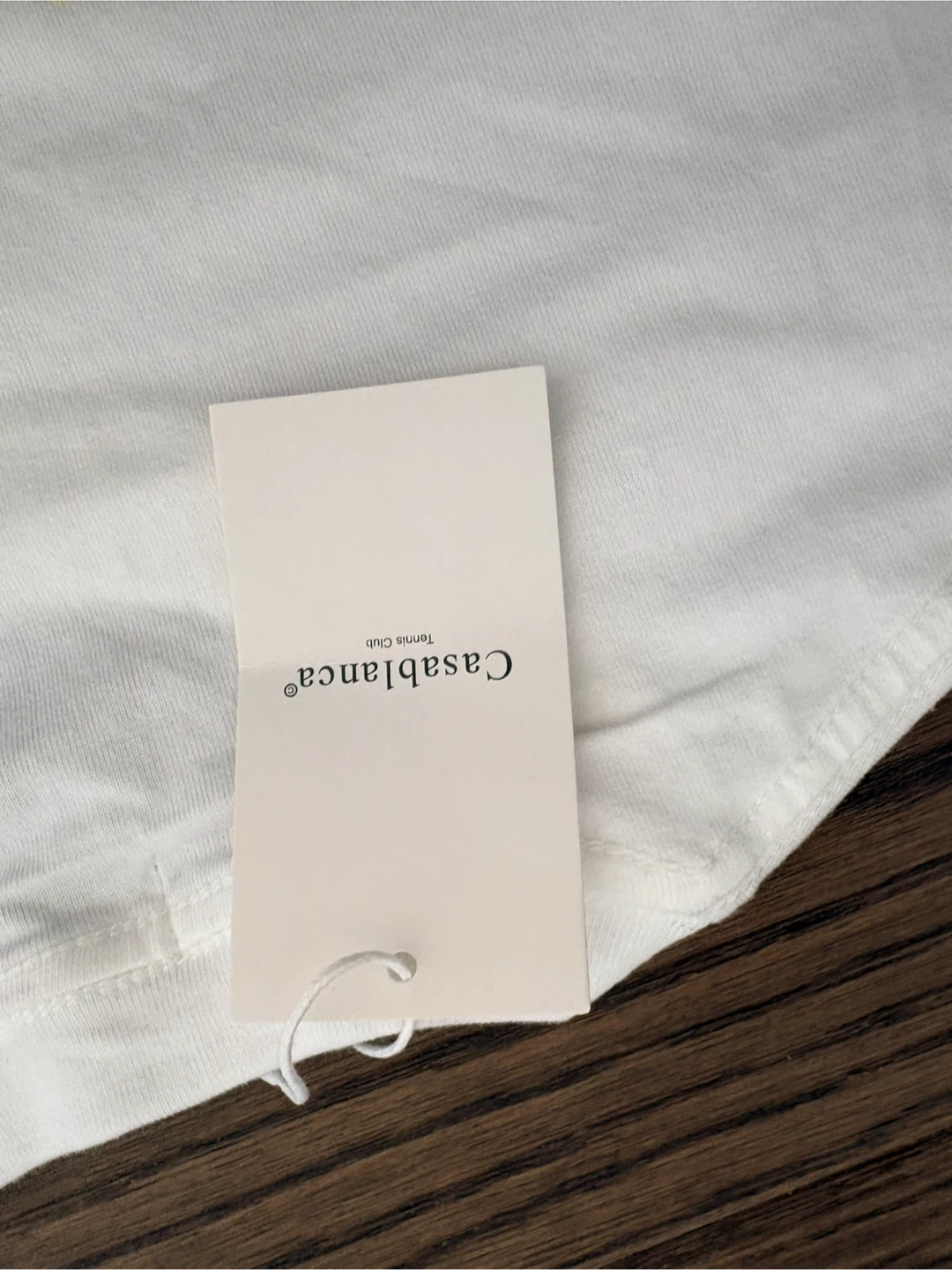 Casablanca Tennis Club T-Shirt White‼️‼️‼️FINAL SUMMER SALE - photo 4