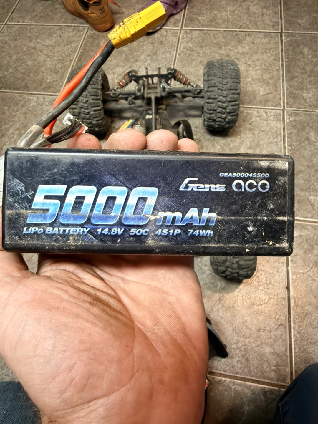 Arrma BLX RC Truck with Transmitter and Gens Ace Battery - photo 4