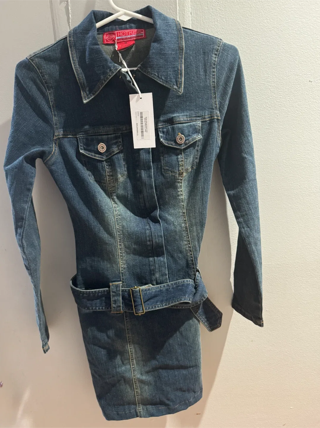 Hotkiss Denim Dress with Belt