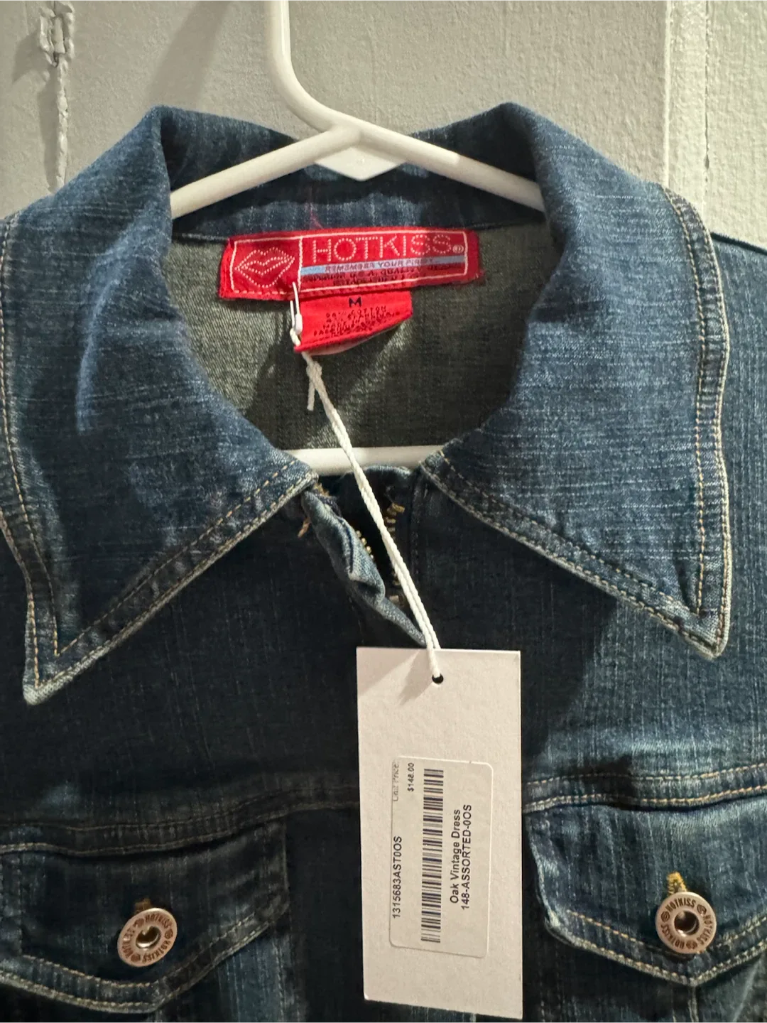 Hotkiss Denim Dress with Belt - photo 3