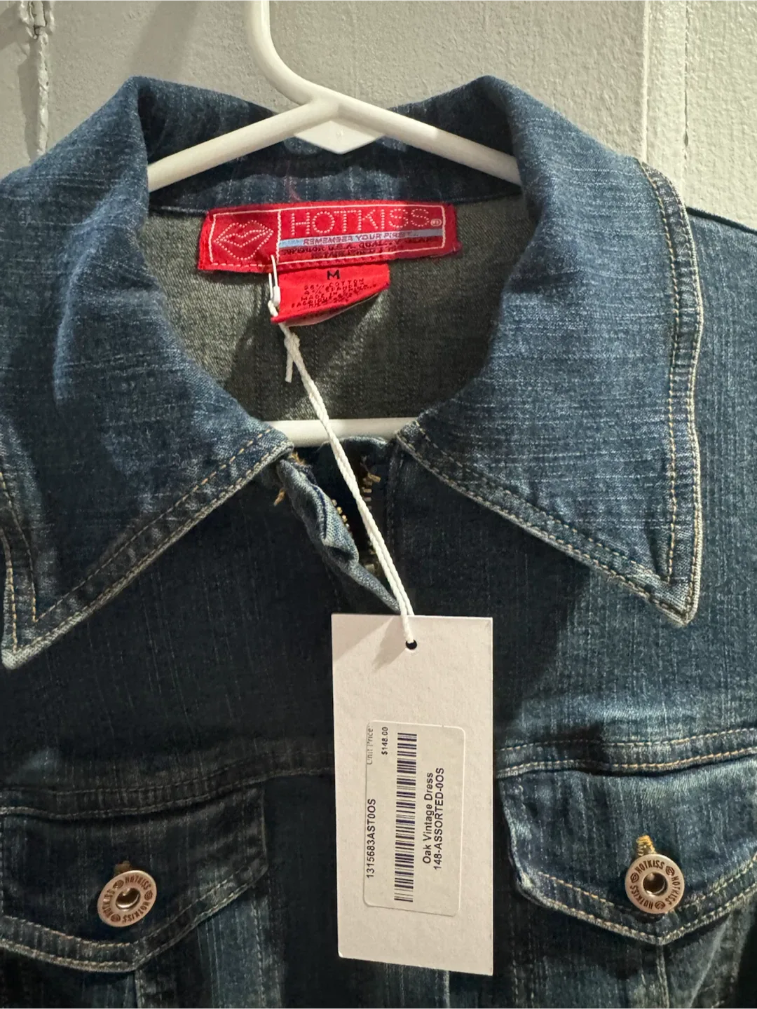 Hotkiss Denim Dress with Belt - photo 4