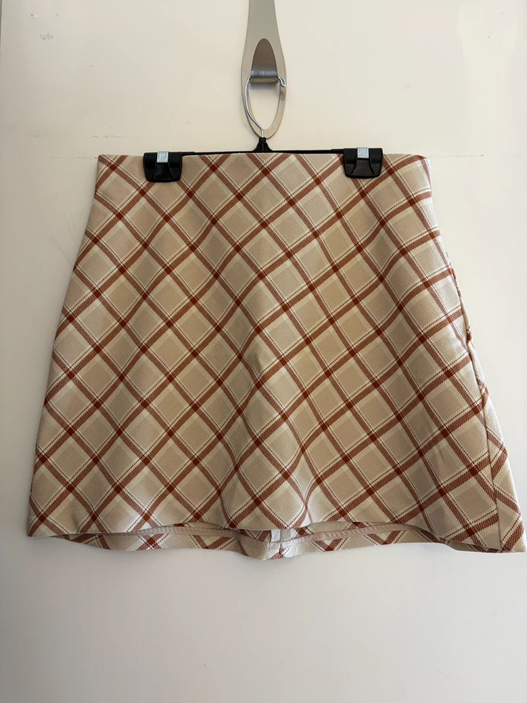 Wilfred Plaid Mini Skirt Size 10