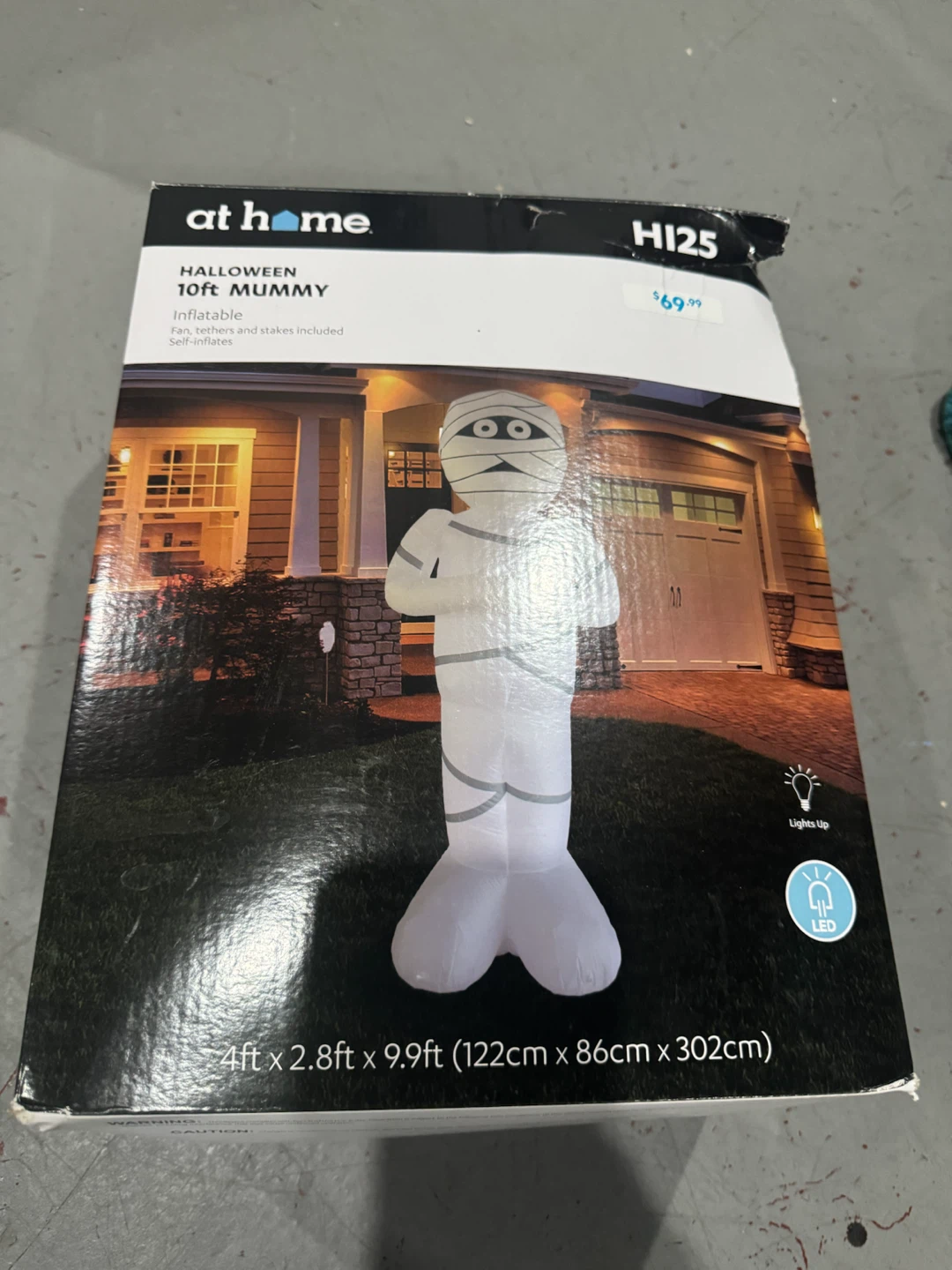 At Home 10ft Halloween Mummy Inflatable - photo 3