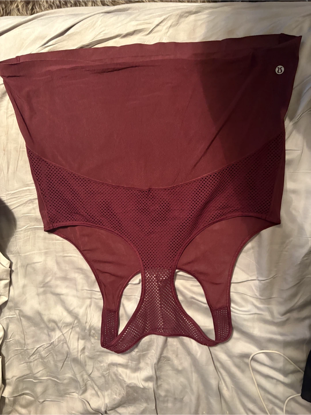 Lululemon Maroon Racerback Tank Top - photo 2