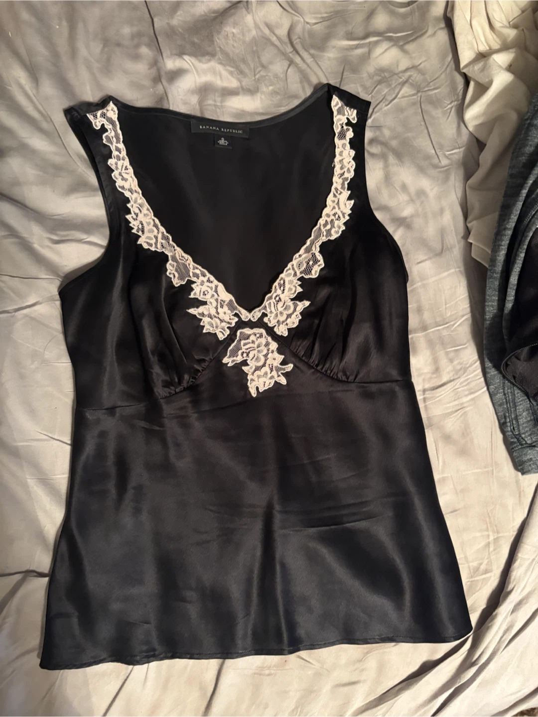 Banana Republic Black Lace Camisole