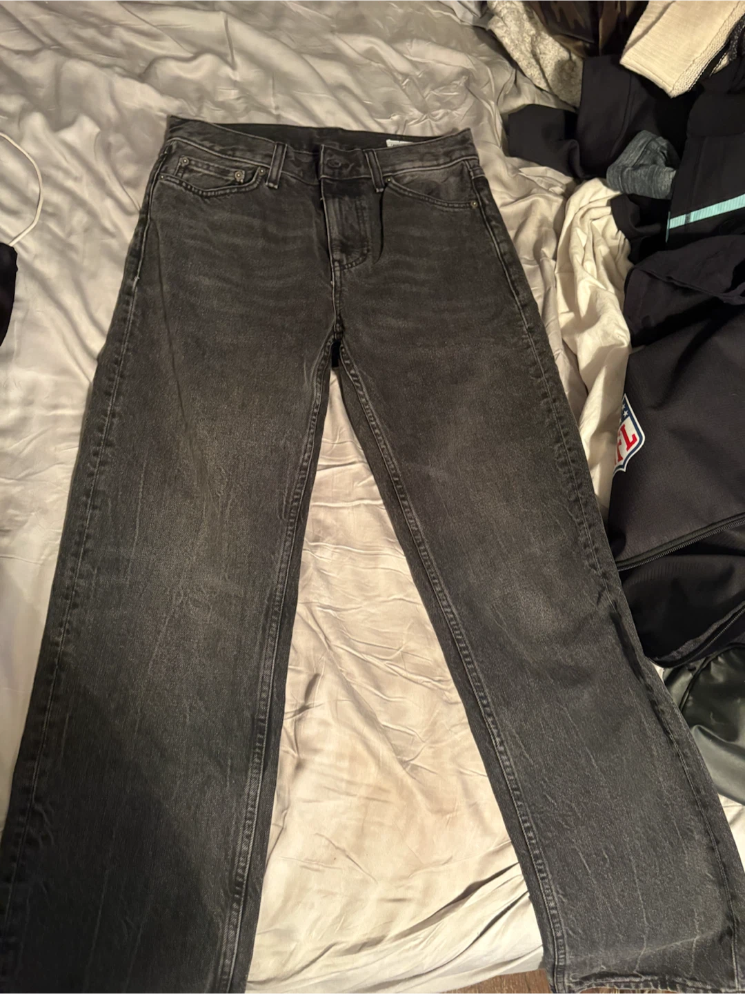 Zara Grey Jeans Size 6