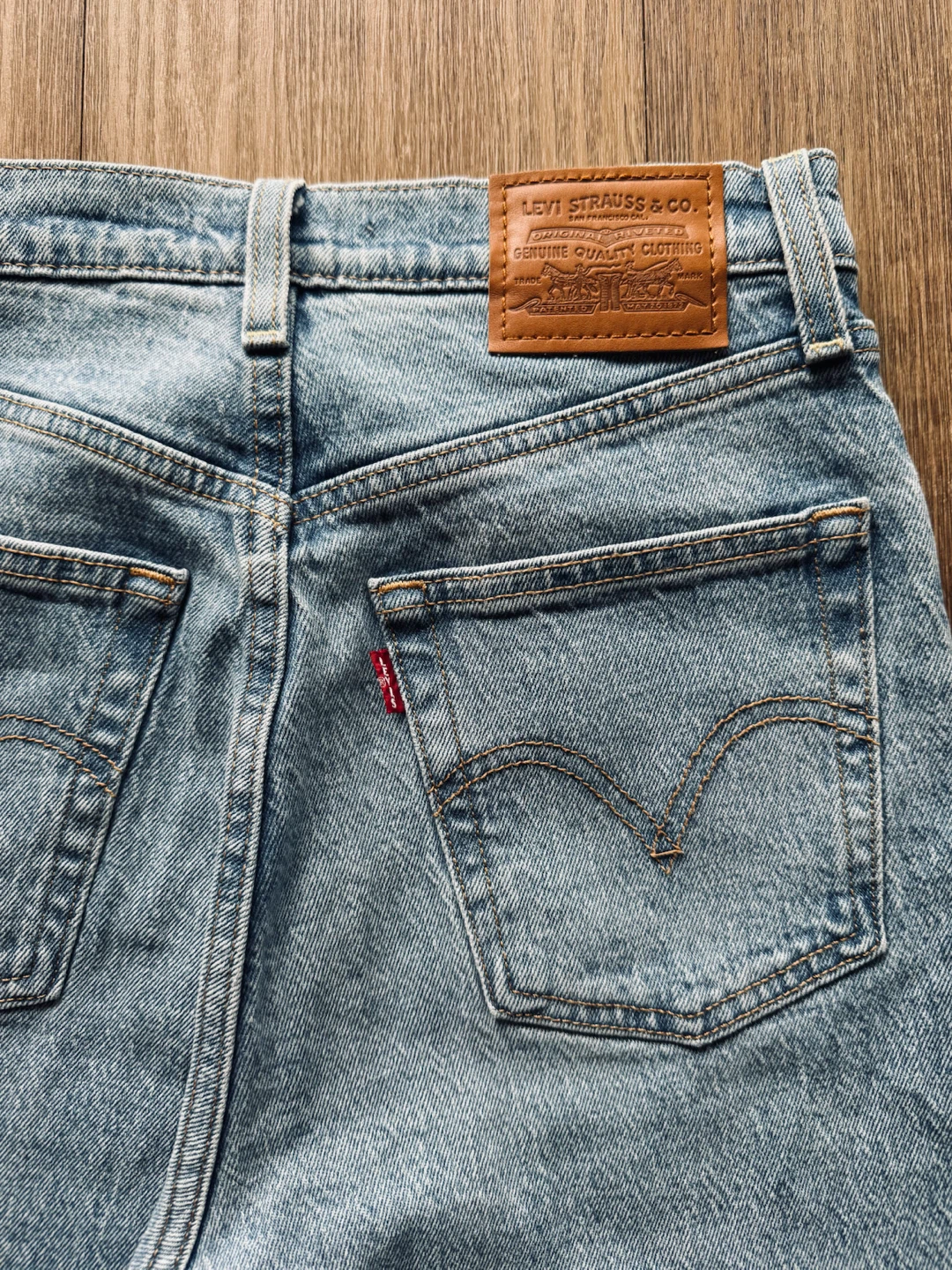 Levi's Ribcage Straight Leg Jeans Size 26 - photo 3
