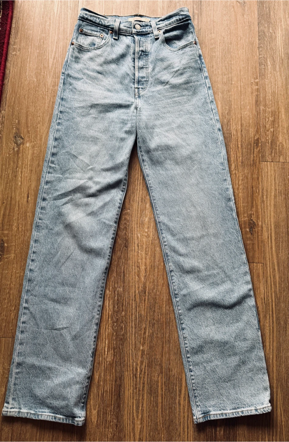 Levi's Ribcage Straight Leg Jeans Size 26 - photo 5