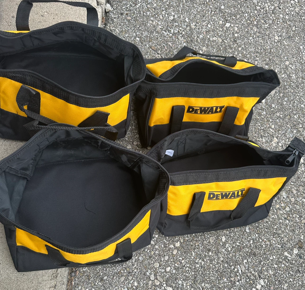 Set of 4 DeWalt Tool Bags $10 each