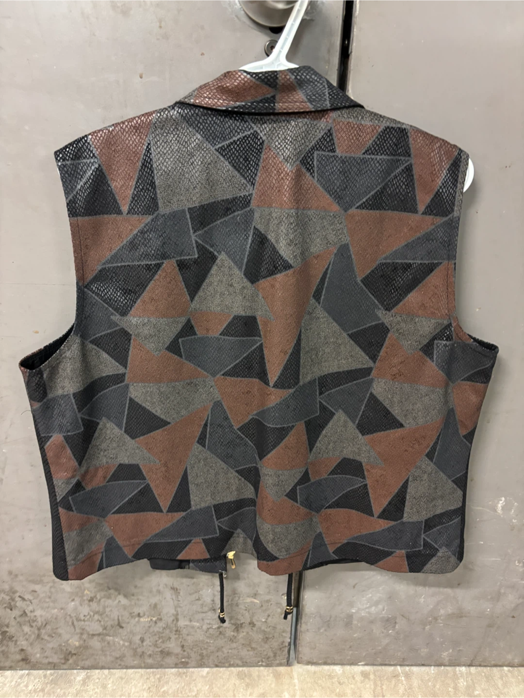 Molly-Jo Geometric Pattern Vest Size 44 - photo 2