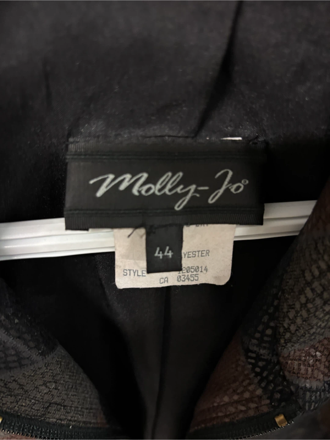Molly-Jo Geometric Pattern Vest Size 44 - photo 3