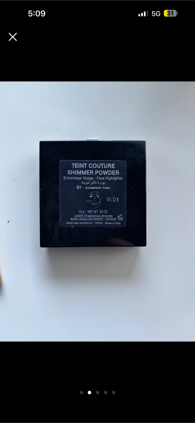 Givenchy Teint Couture Shimmer Powder 01 - photo 2