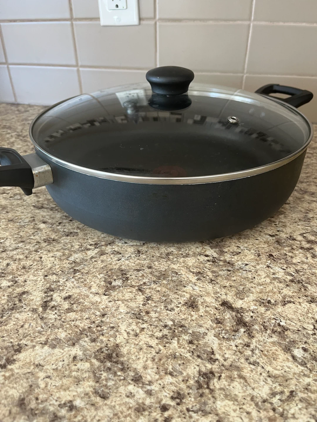 T-fal Non-Stick Jumbo Cooker Pan with Lid