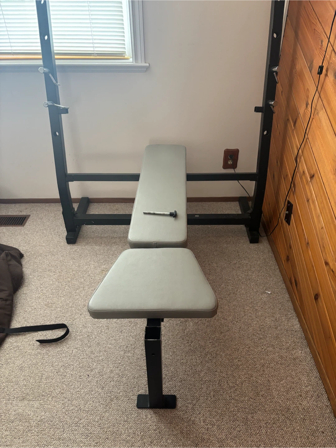 Adjustable Weight Bench with Rack