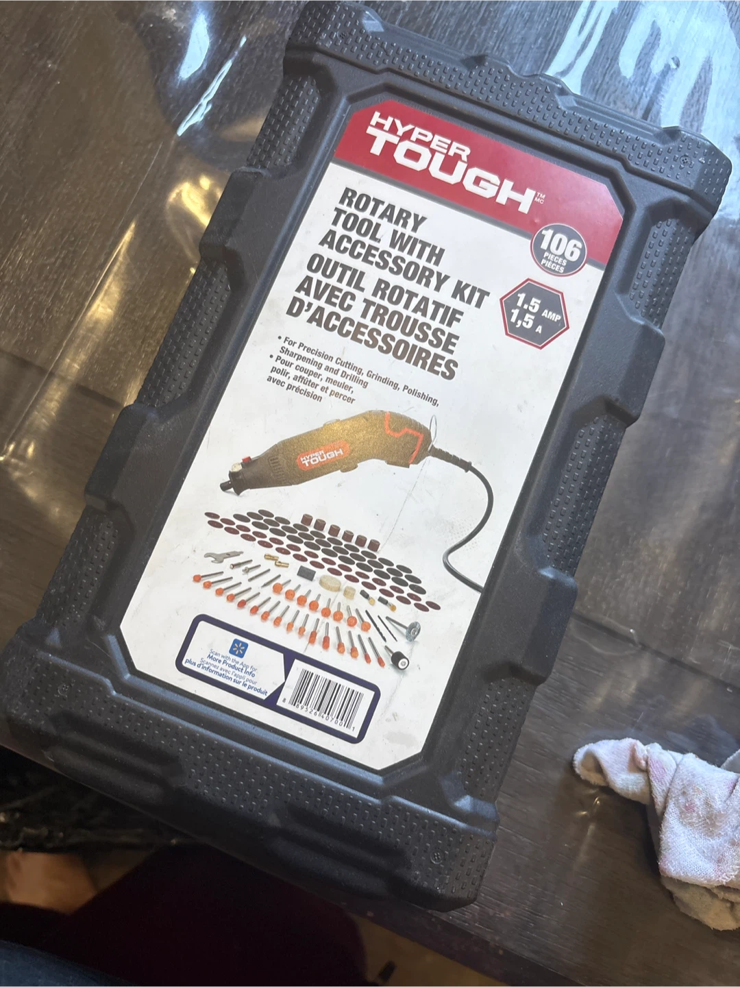 Hyper Tough 1.5 Amp Rotary Tool Kit