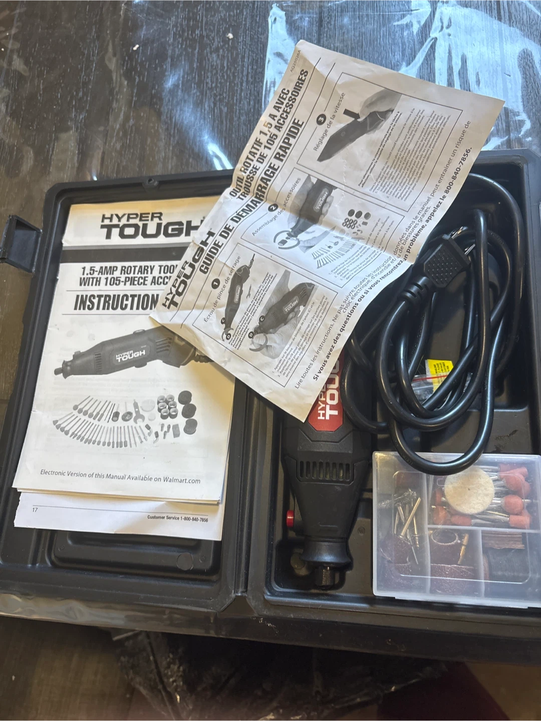Hyper Tough 1.5 Amp Rotary Tool Kit - photo 2