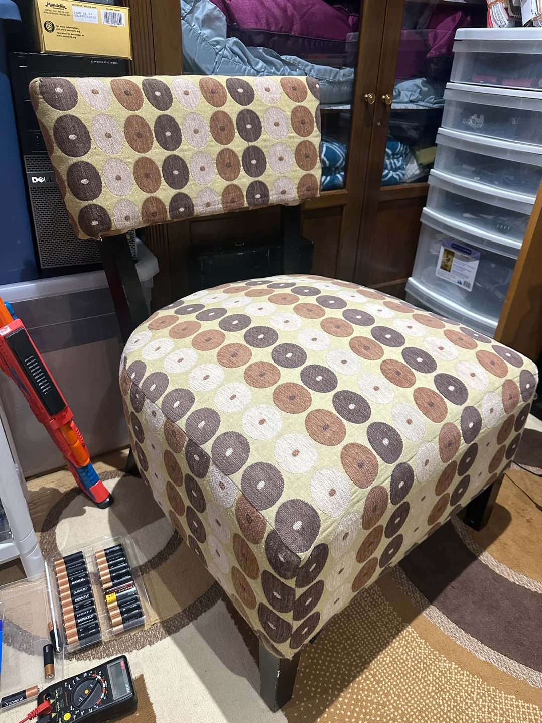 Accent chair with back cushion,foot stools - photo 5