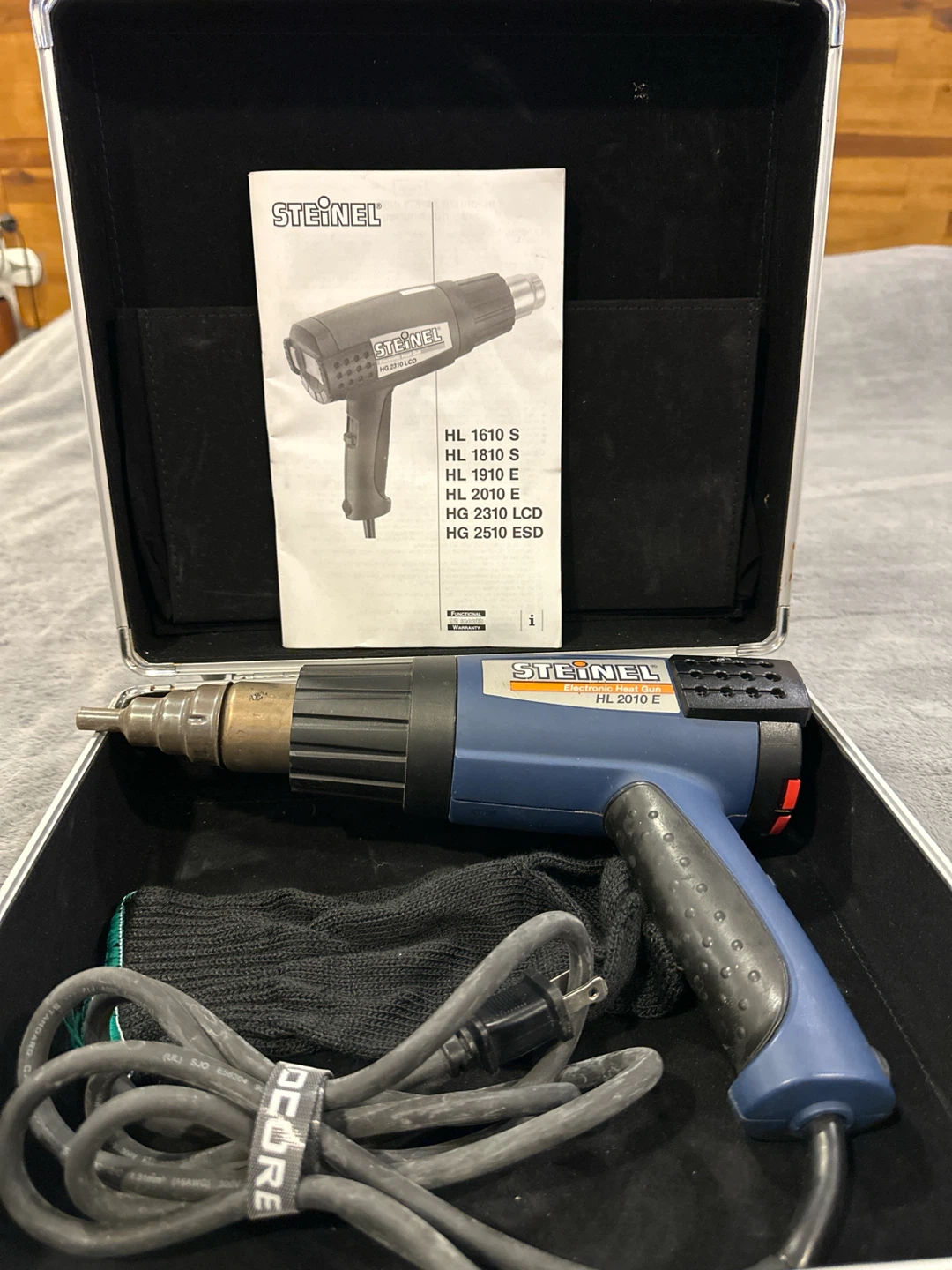 Steinel HL 2010 E Heat Gun with Carrying Case