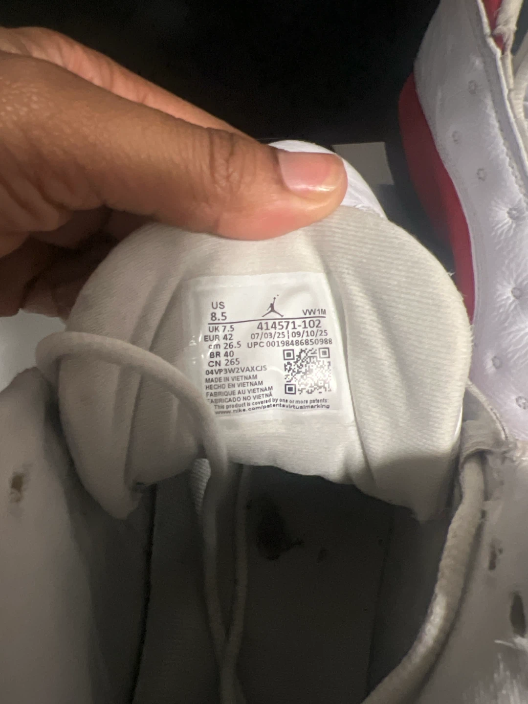 Air Jordan 13 Retro White/Black-True Red - photo 4