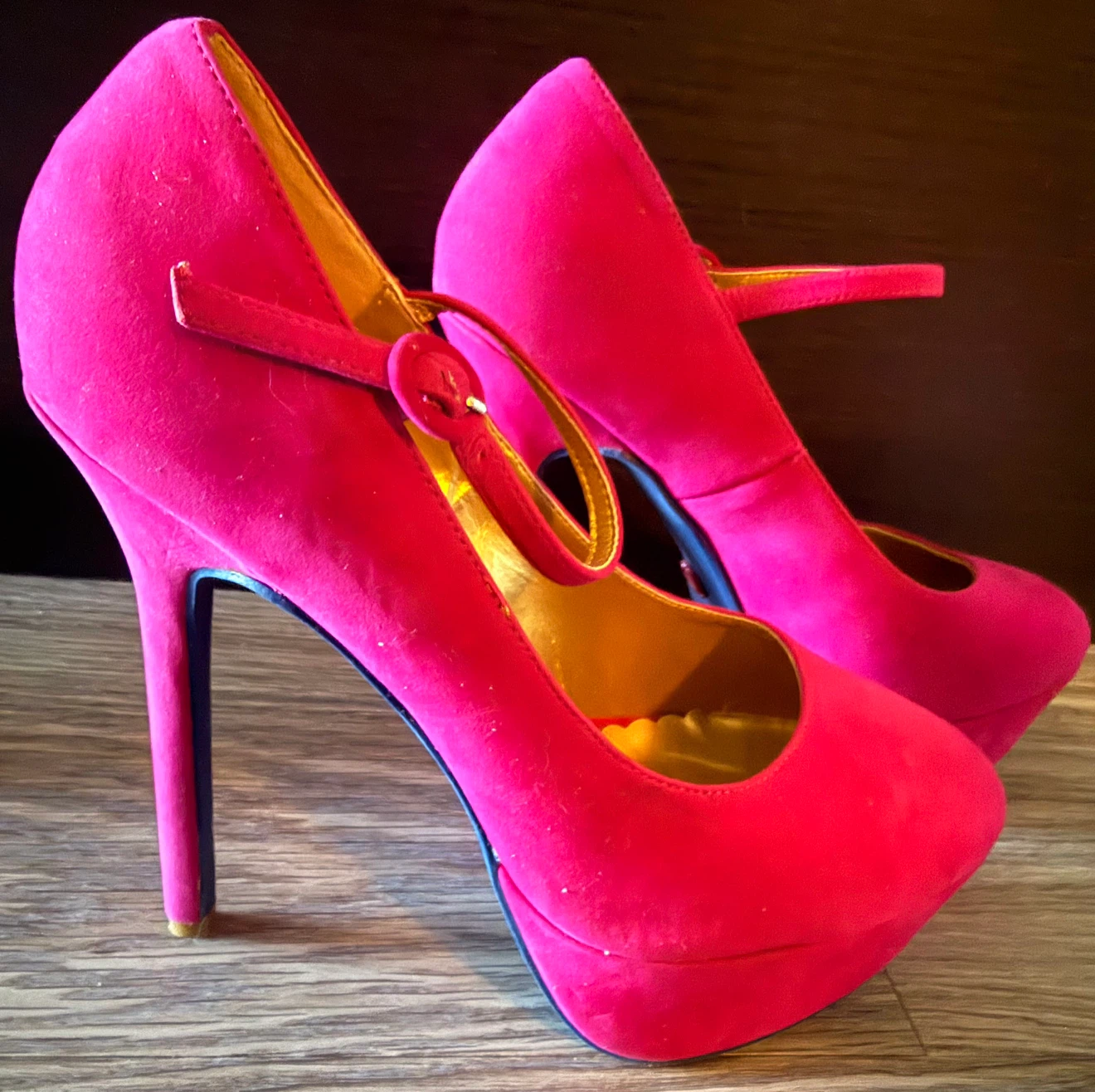 BRAND NEW w Box • Gorgeous Velour Styled PROMISE U Heels - photo 5