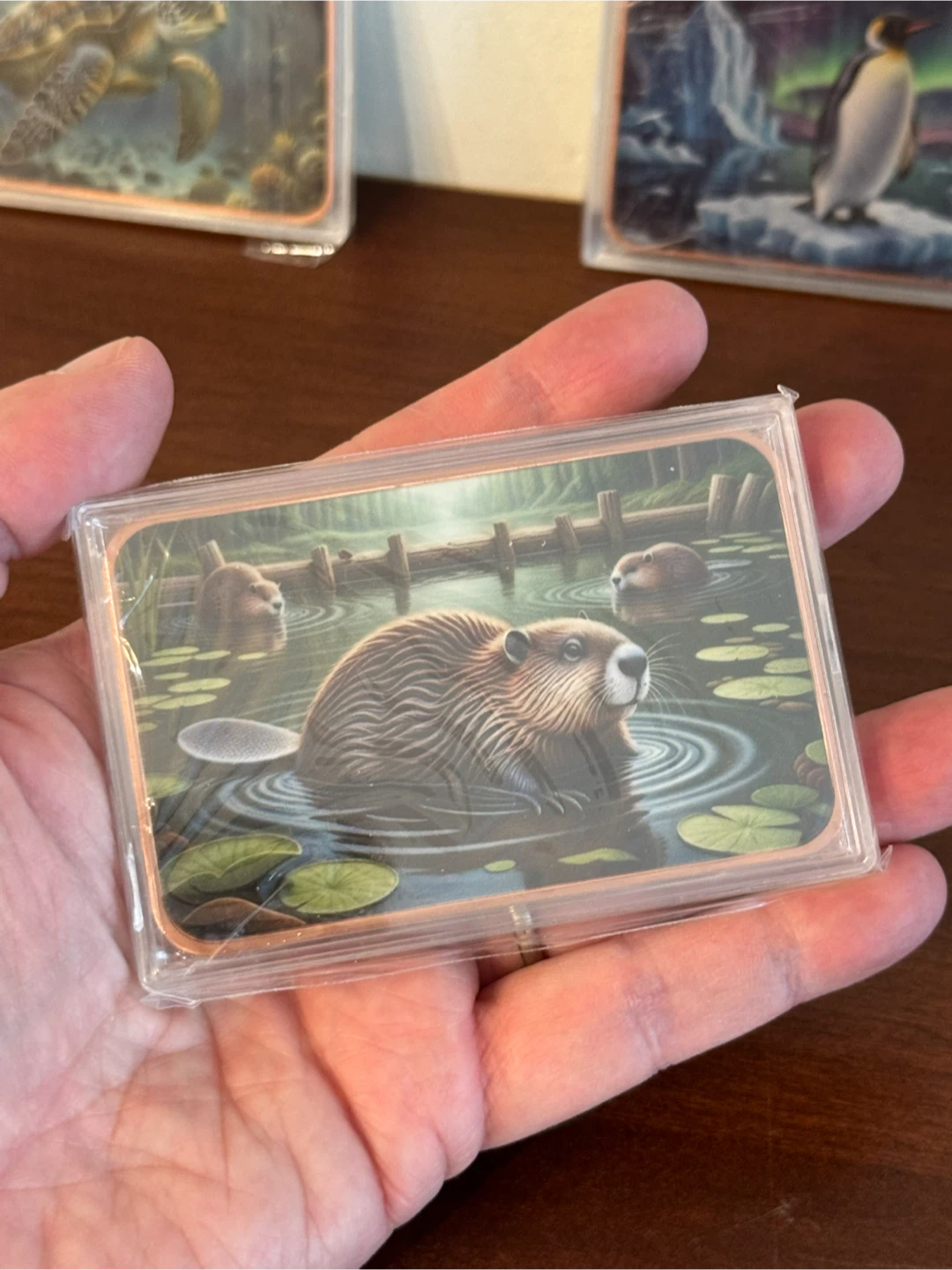5 AVDP oz .999 Fine Copper Beaver Bar - photo 3
