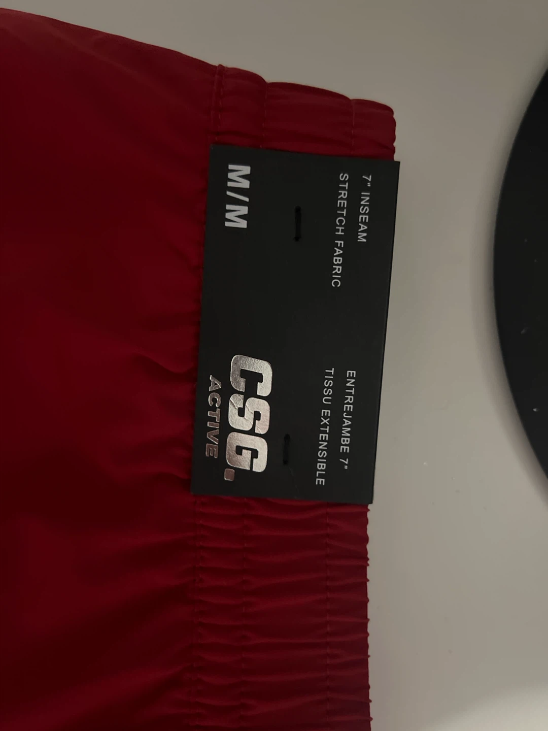 CSG Active Everyday Shorts - Rhythmic Red