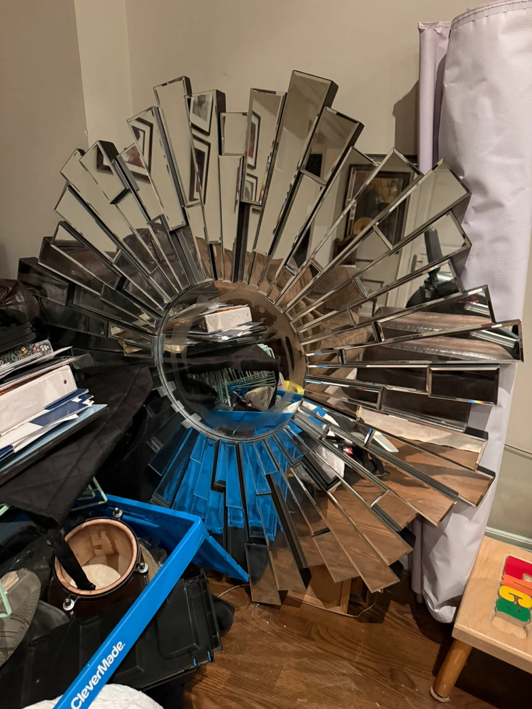 Sunburst mirror