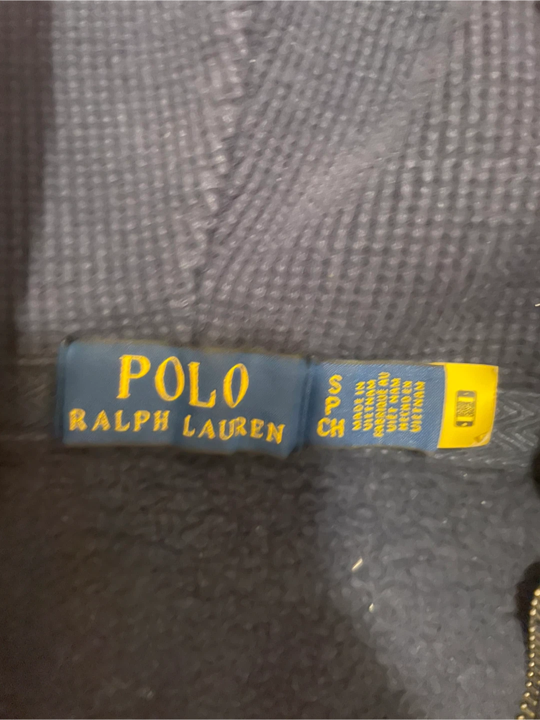 Polo Ralph Lauren navy zip-up hoodie - photo 3