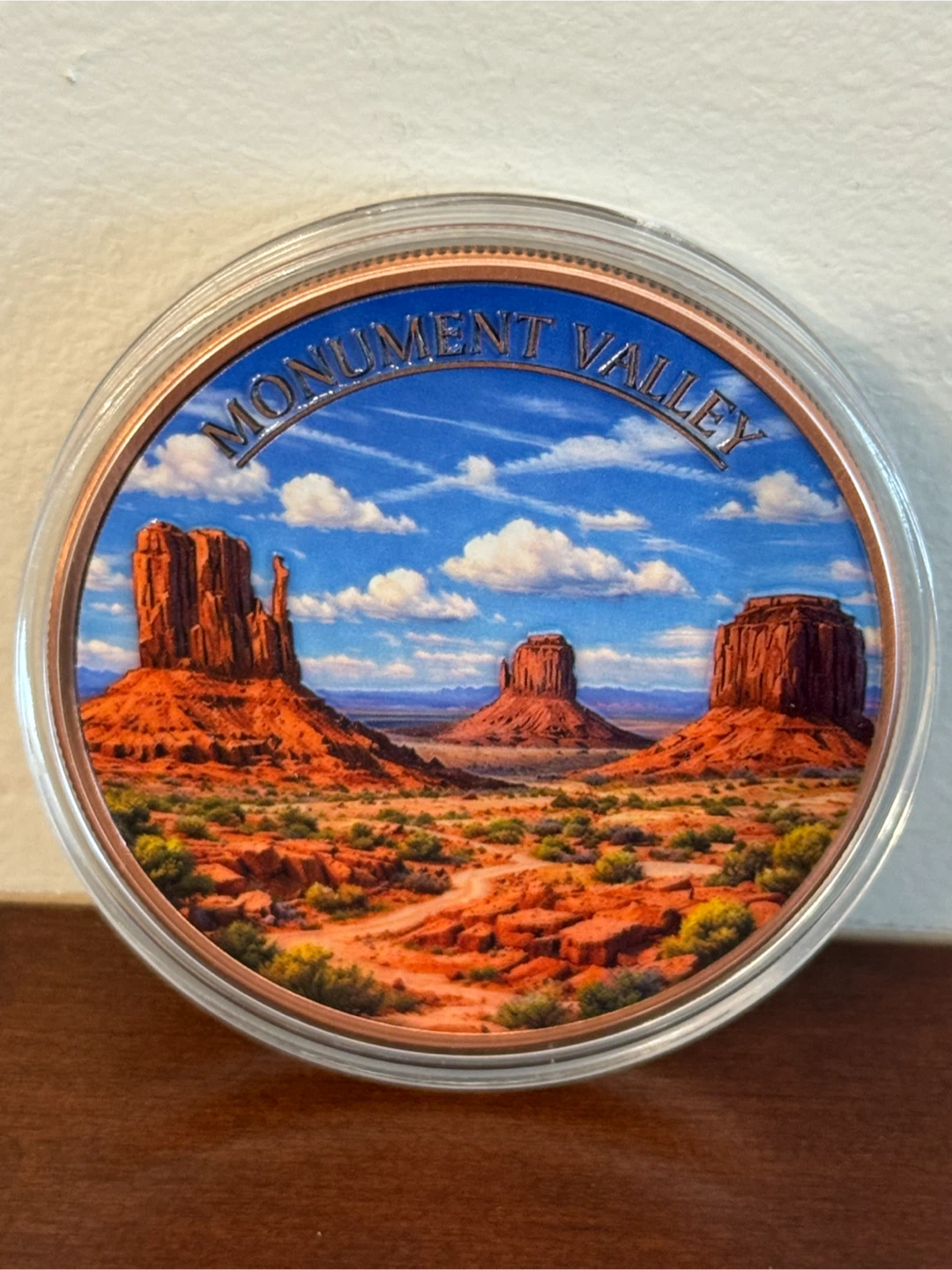 Monument Valley 5 oz .999 Copper Coin