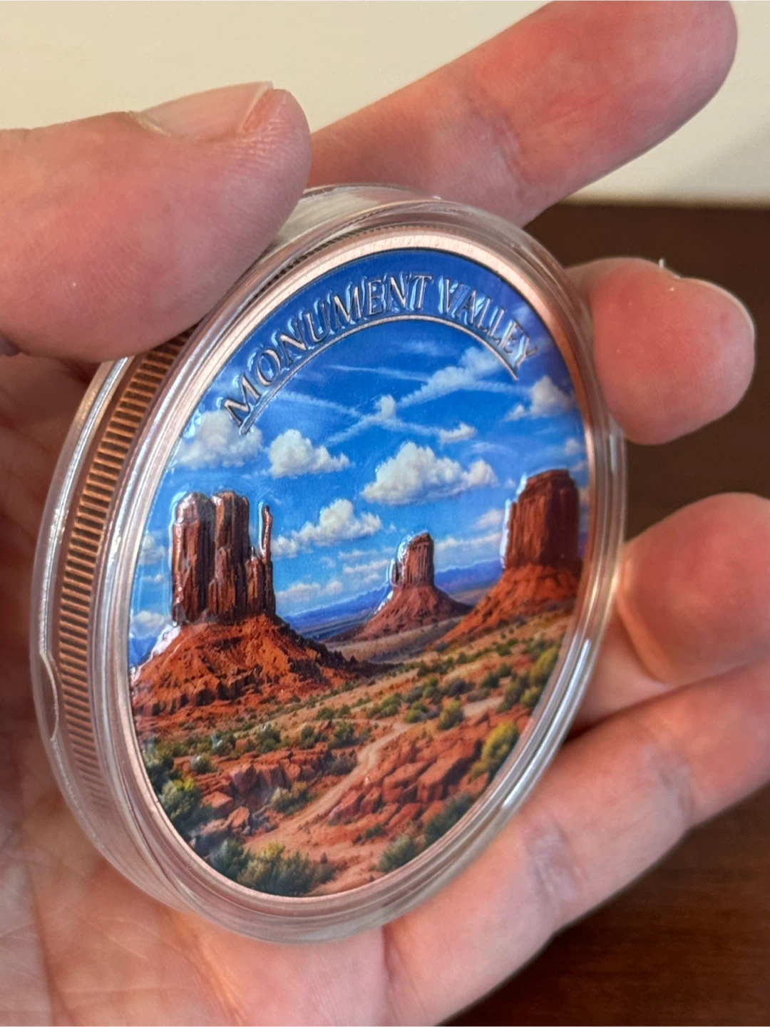 Monument Valley 5 oz .999 Copper Coin - photo 4