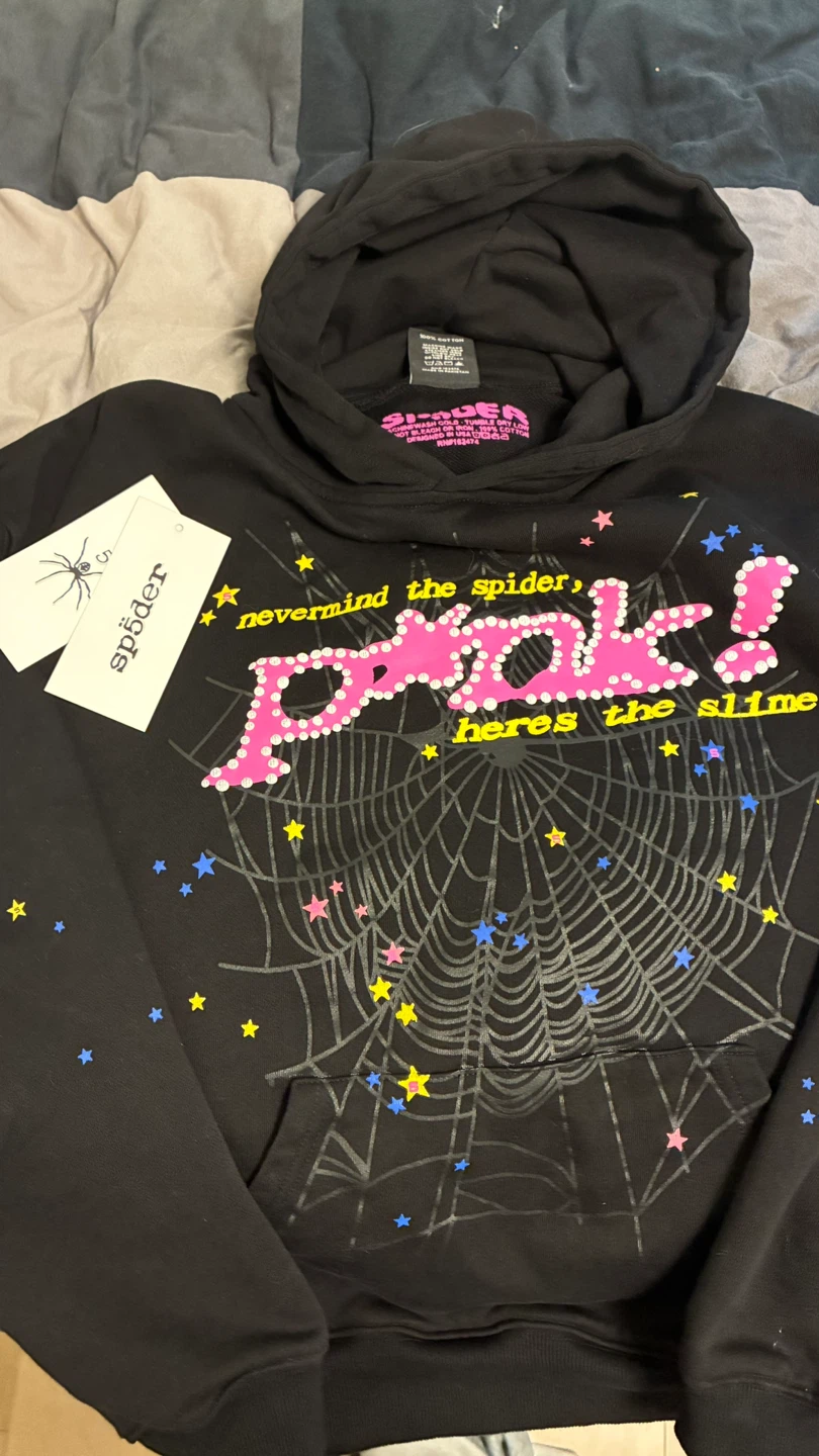 Sp5der Black Hoodie - photo 2