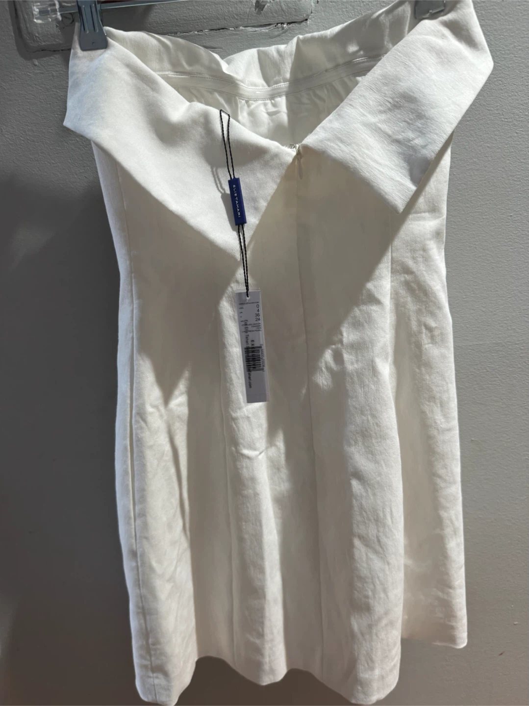 Elie Tahari White Strapless Dress - photo 3