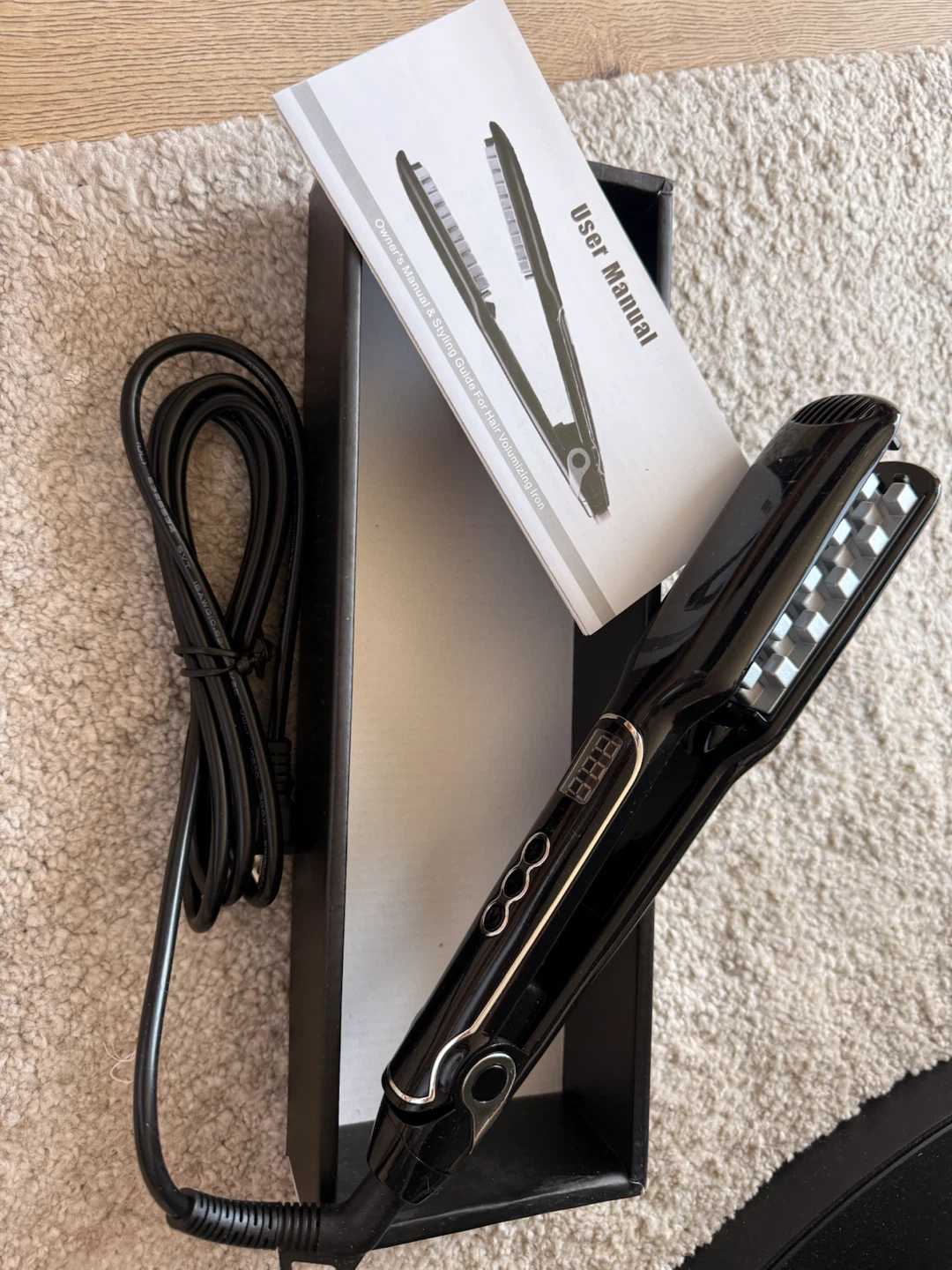 UKLISS Hair Volumizing Iron/ Power straightener