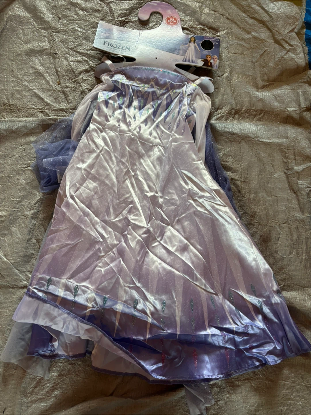 Disney Frozen Snow Queen Elsa Costume Size 3-4
