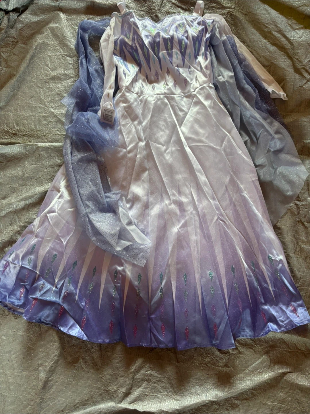 Disney Frozen Snow Queen Elsa Costume Size 3-4 - photo 4