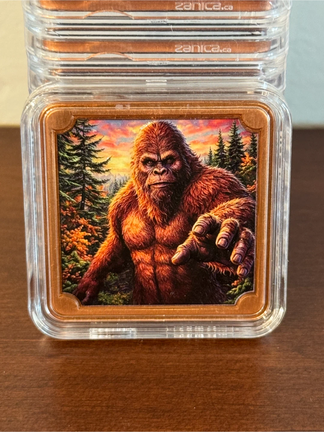 Sasquatch 1 Troy Ounce .999 Fine Copper Bar