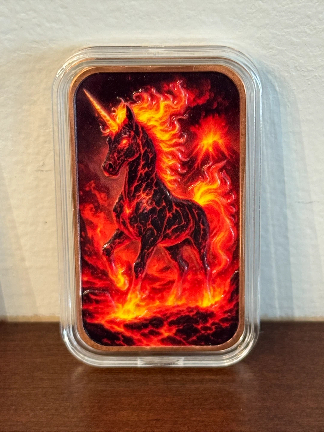 4 Mystic Guardians of Fire 1 oz Copper Bars - photo 3