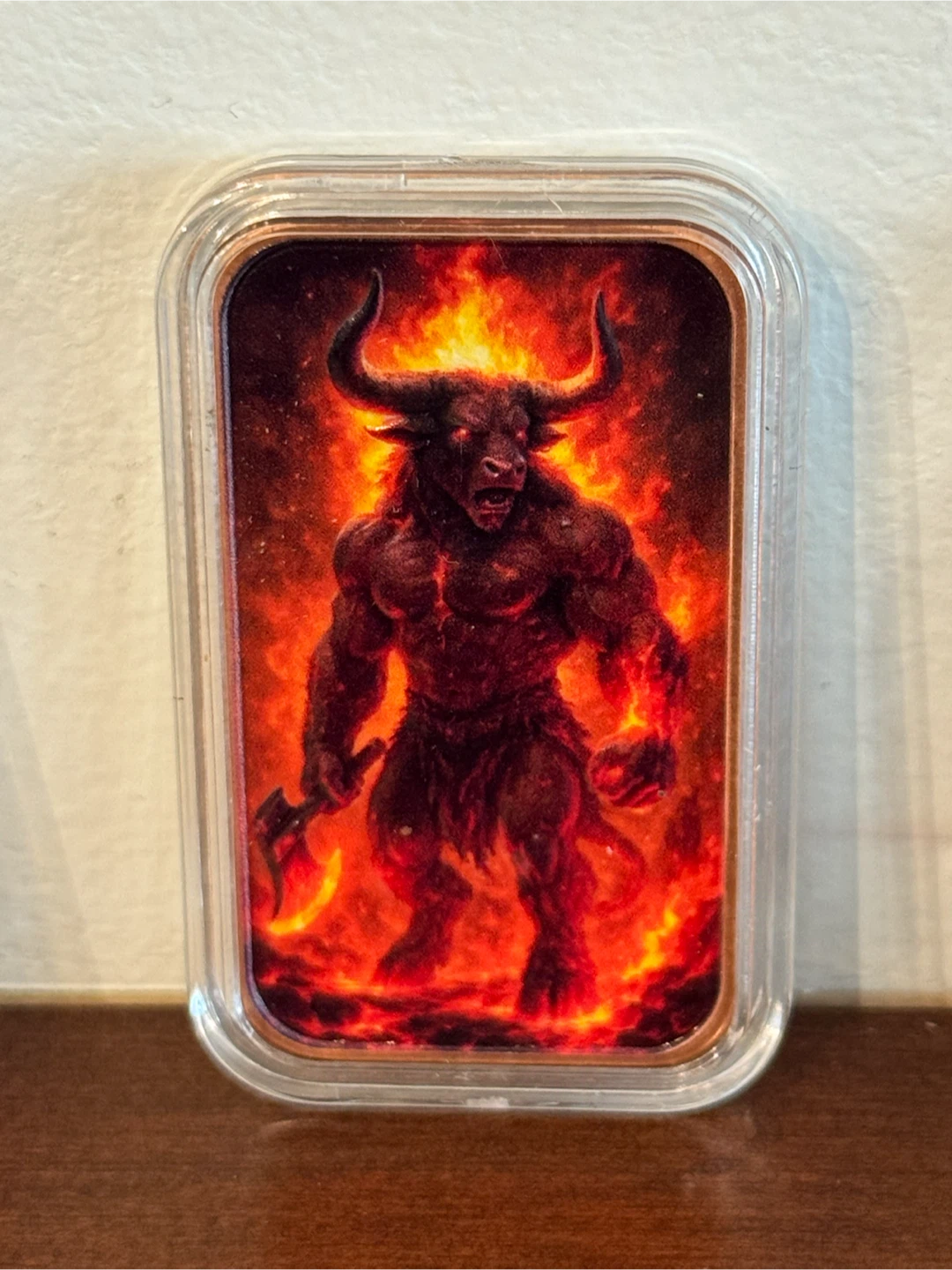 4 Mystic Guardians of Fire 1 oz Copper Bars - photo 5