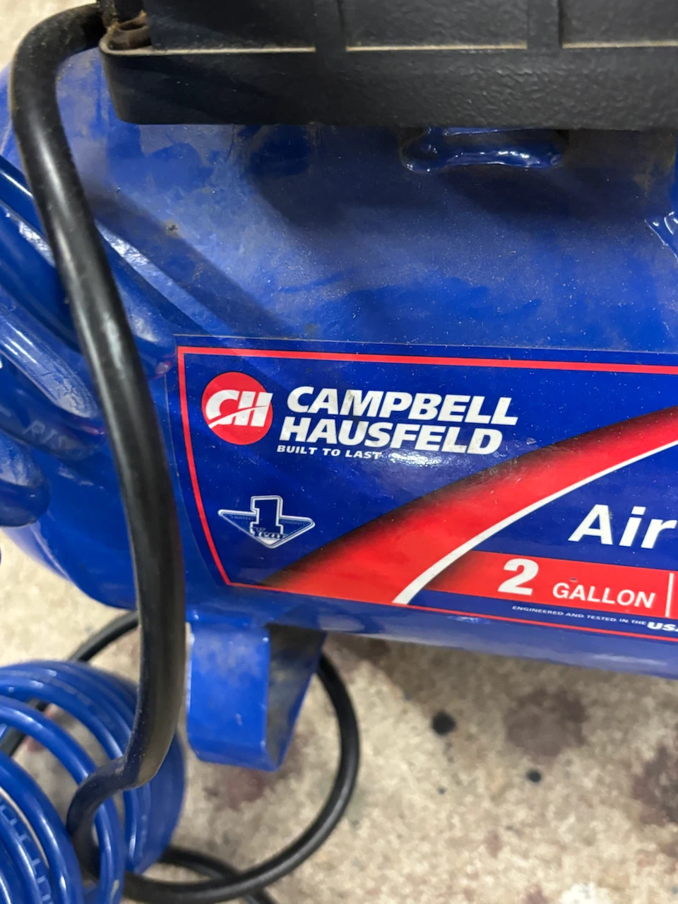 Campbell Hausfeld 2 Gallon Air Compressor
