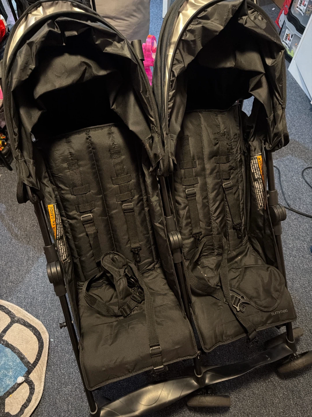 Double stroller for toddlers