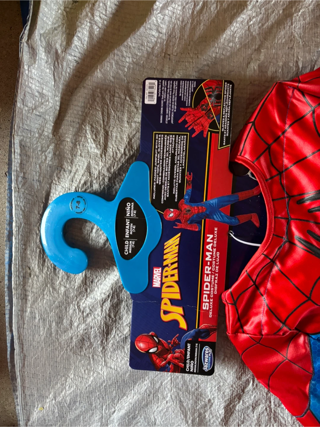 Marvel Spider-Man Deluxe Costume Medium (7-8) - photo 2