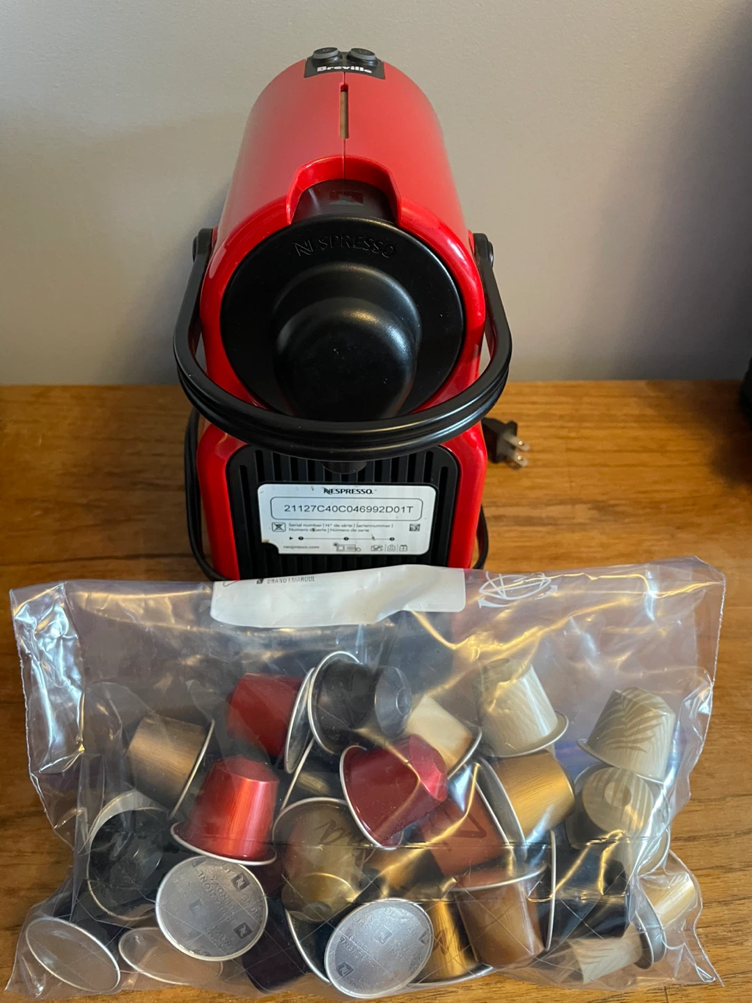 Breville Nespresso Coffee Machine - photo 5