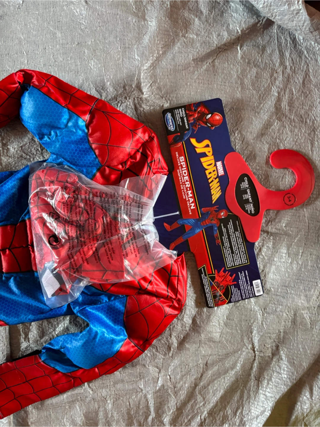 Marvel Spider-Man Deluxe Costume - Size 3-4 - photo 2