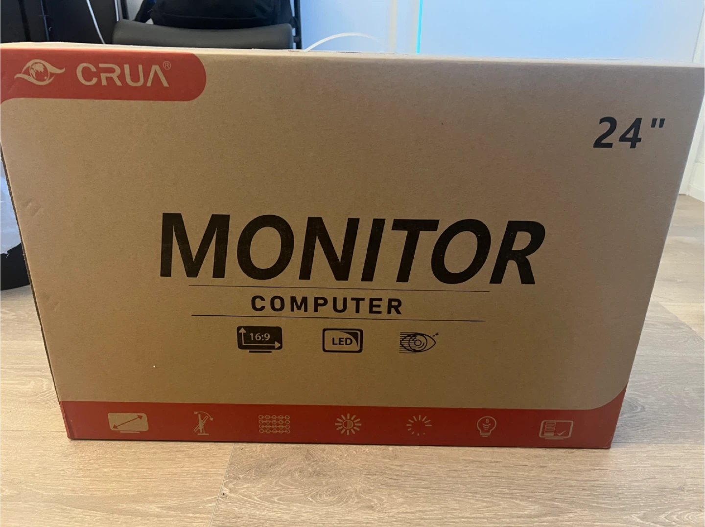 CRUA 24” 200Hz Curved Gaming Monitor – Brand New / Never Used