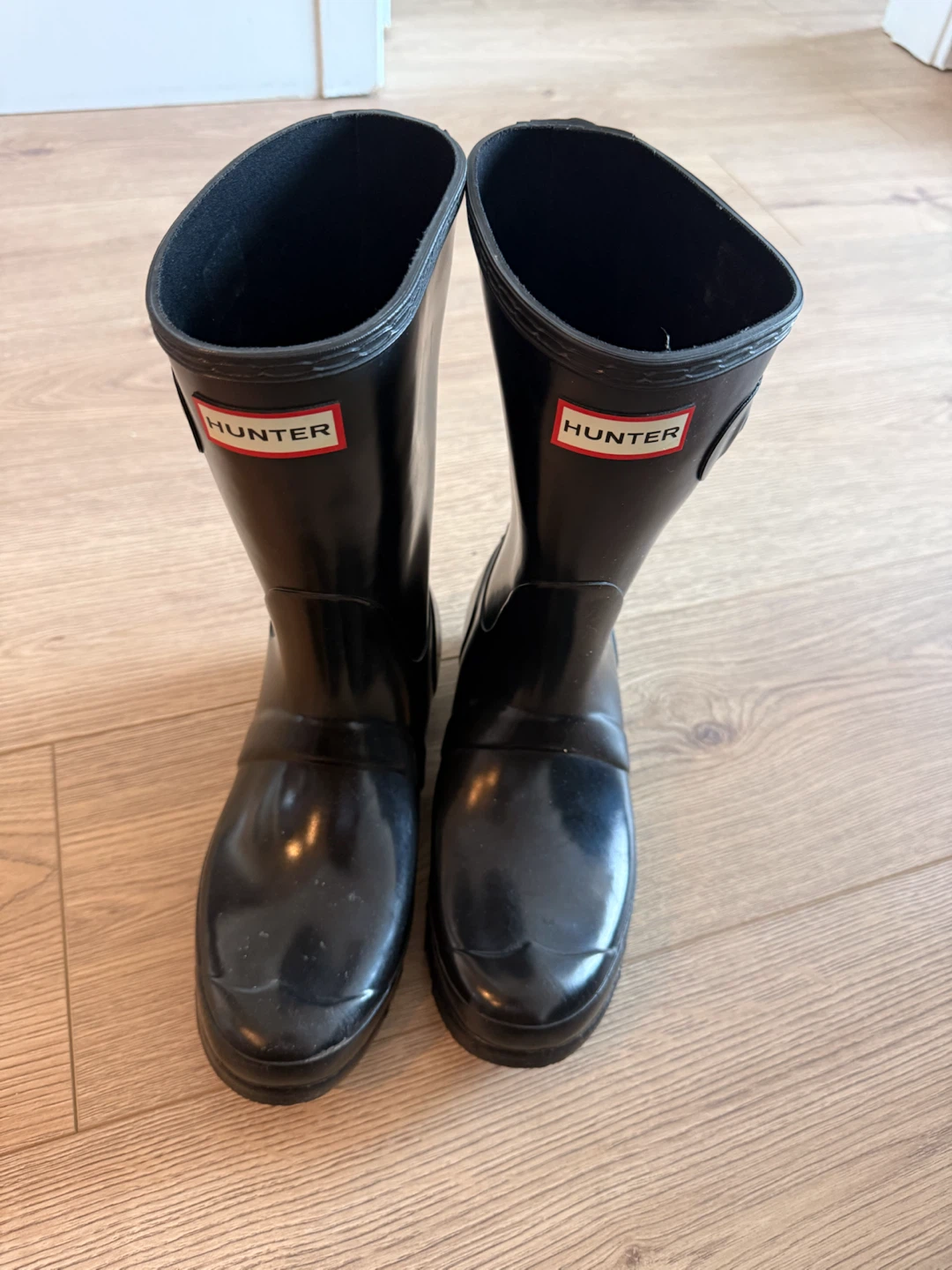 Hunter Short Black Rubber Rain Boots - photo 2