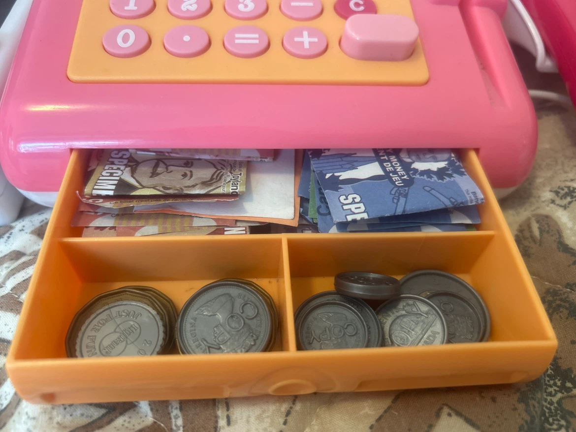 Just Like Home Toy Cash Register - photo 2